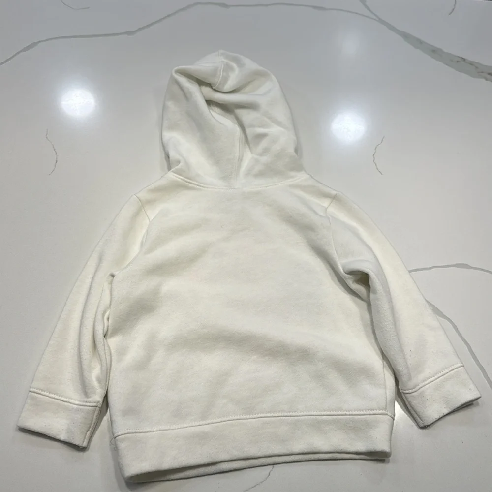 Old Navy The Simpsons cotton hoodie white size 18-24 months 💛